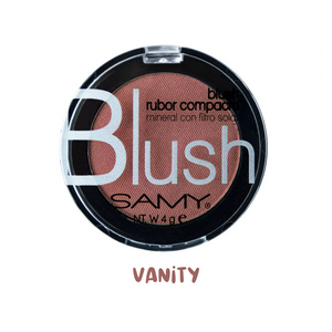 Individual compact blush without mirror 4 gr Samy