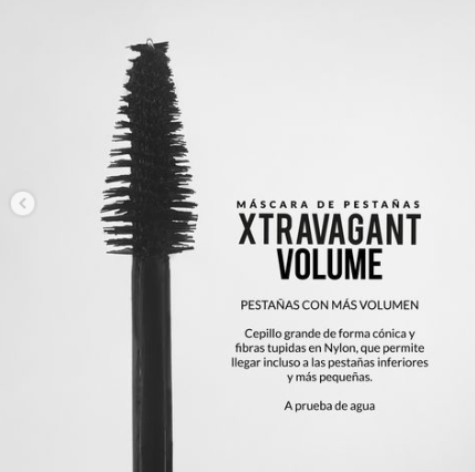 Pestañina XTRAVAGANT VOLUME Samy Cosmetics