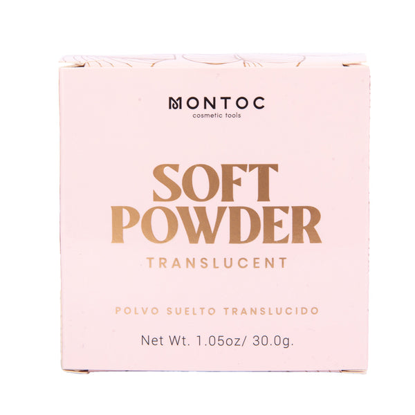 Polvo Suelto Traslúcido Soft Powder 30 gr Montoc