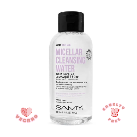 Agua micelar dermatológica comprobada Mini 125 ml Samy