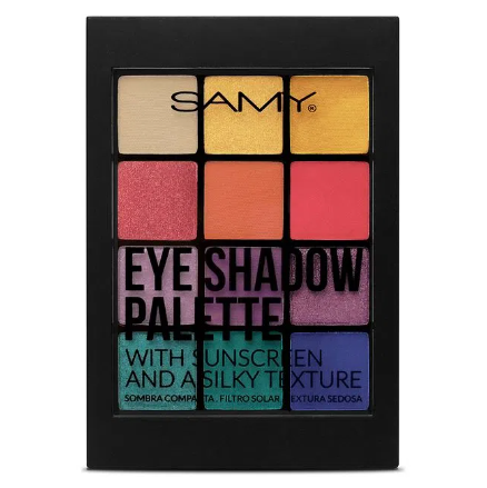 Paleta de sombras X12 SAMBA Samy