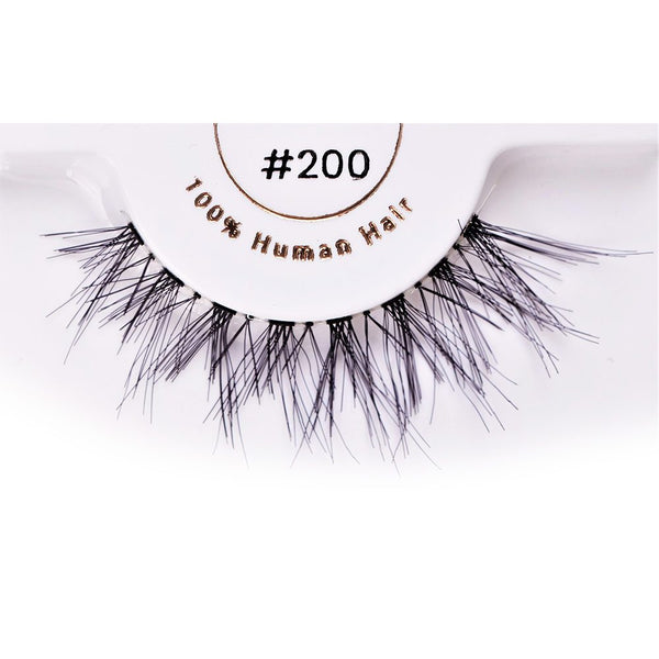 Natural eyelashes #200 Montoc