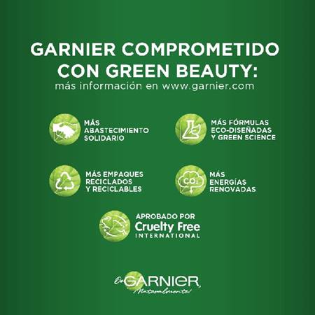 Mascarilla facial en tela Hidra Bomb Té Verde Matificante 32 gr Garnier